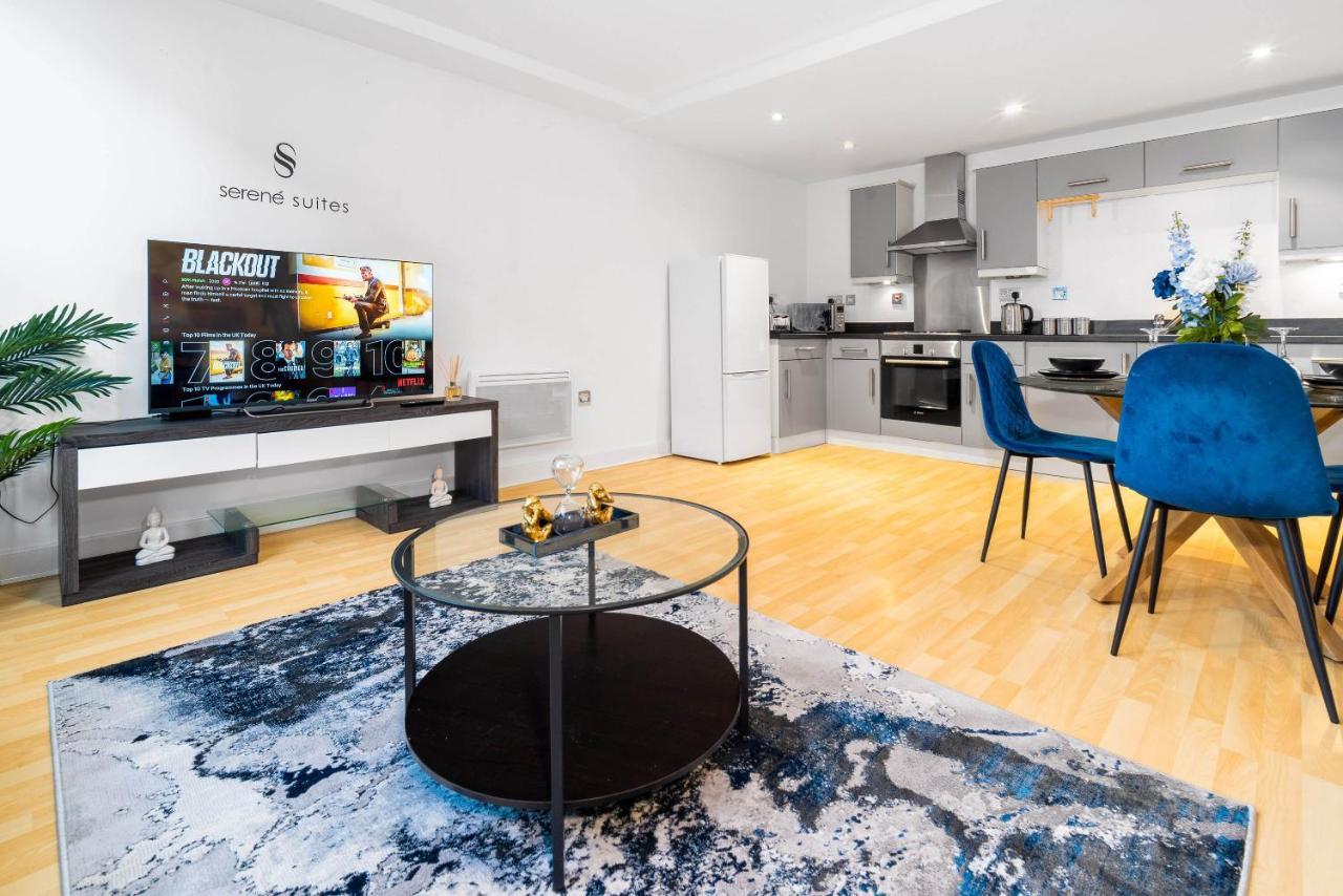 Beautiful Birmingham Central Spacious Apartment-Free Parking, Wifi, Contractors, Hs2, Bullring, Birmingham City Fc Exteriér fotografie